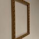 Old frame with gilded moldings