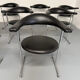 8 Airport Chairs Model 037 designed by Hans Kaufeld / Geoffrey Harcourt