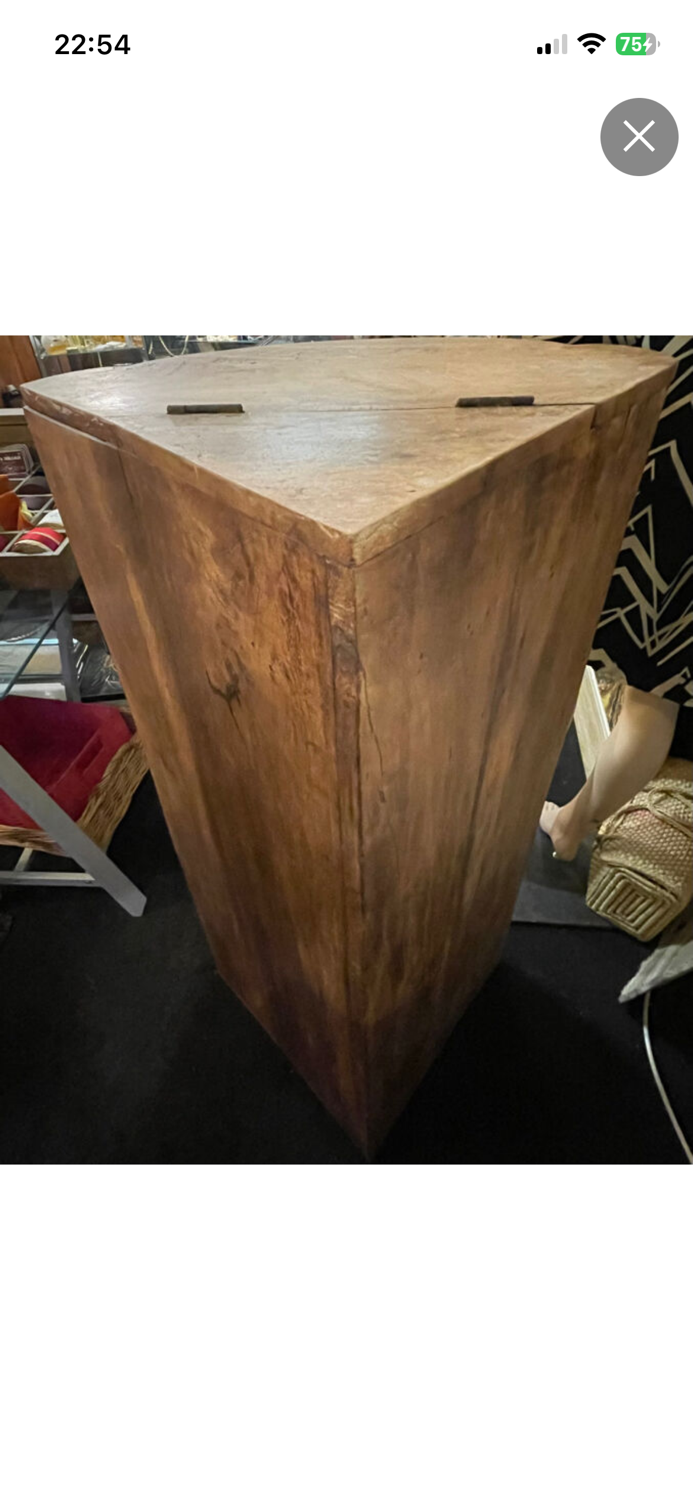 Indian corner cabinet