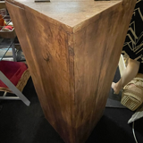 Indian corner cabinet