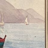 Geo Duchesne (20th century), Framed and signed marine