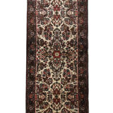 Vintage persian sarough runner rug long hand woven oriental rug- 92x580cm