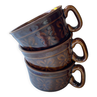 Enamelled coffee cups