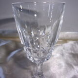 2 small crystal liqueur glasses