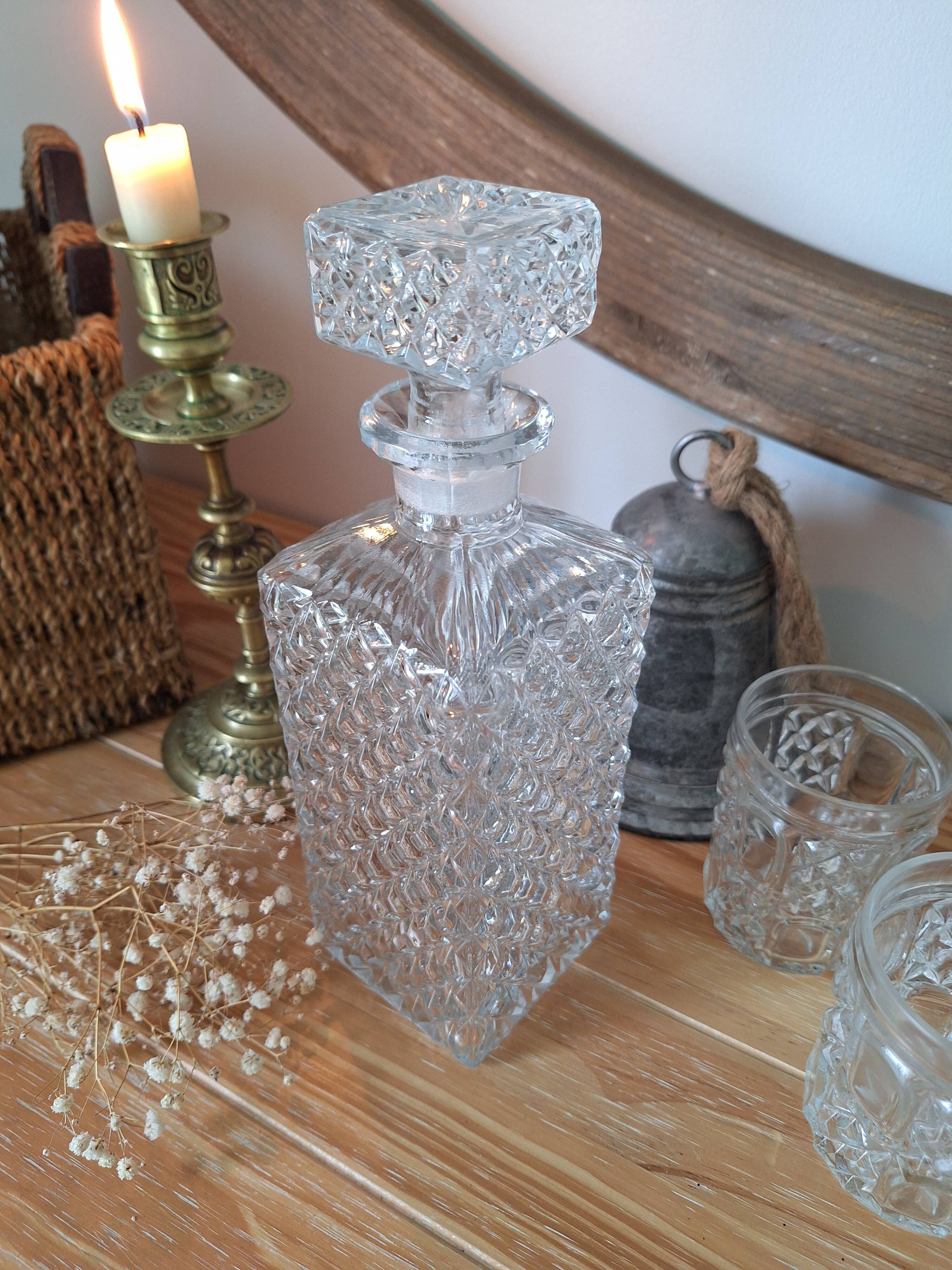 Vintage whiskey decanter