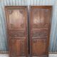 Paire de portes d'armoires ancienne