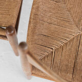 Midcentury Danish CH36 chair in oak by Hans Wegner for Carl Hansen & Søn