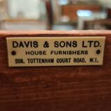 Holland & Sons stamped cylinder desk