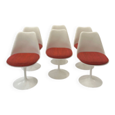 6 chaises pivotante Knoll Eero Saarinen vers 1970