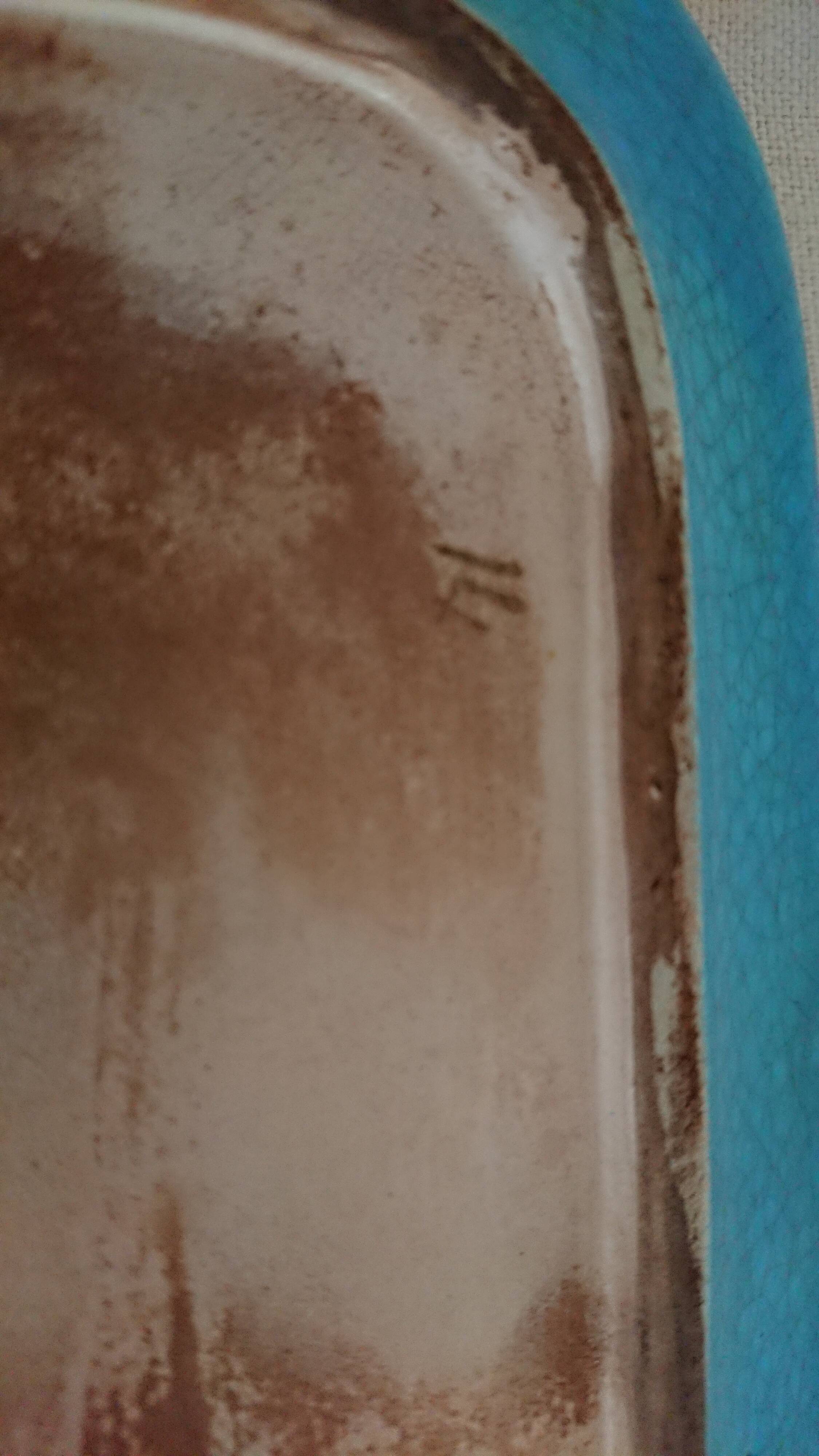 Emaux de longwy tray