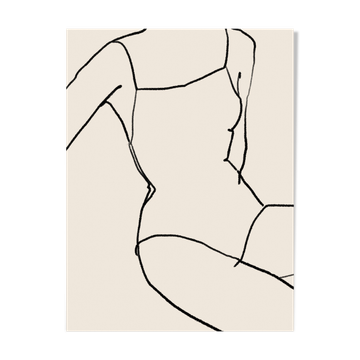 Tirage d’art giclée de figure féminine 50x70cm