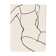 Female figure giclee art print, 50x70cm