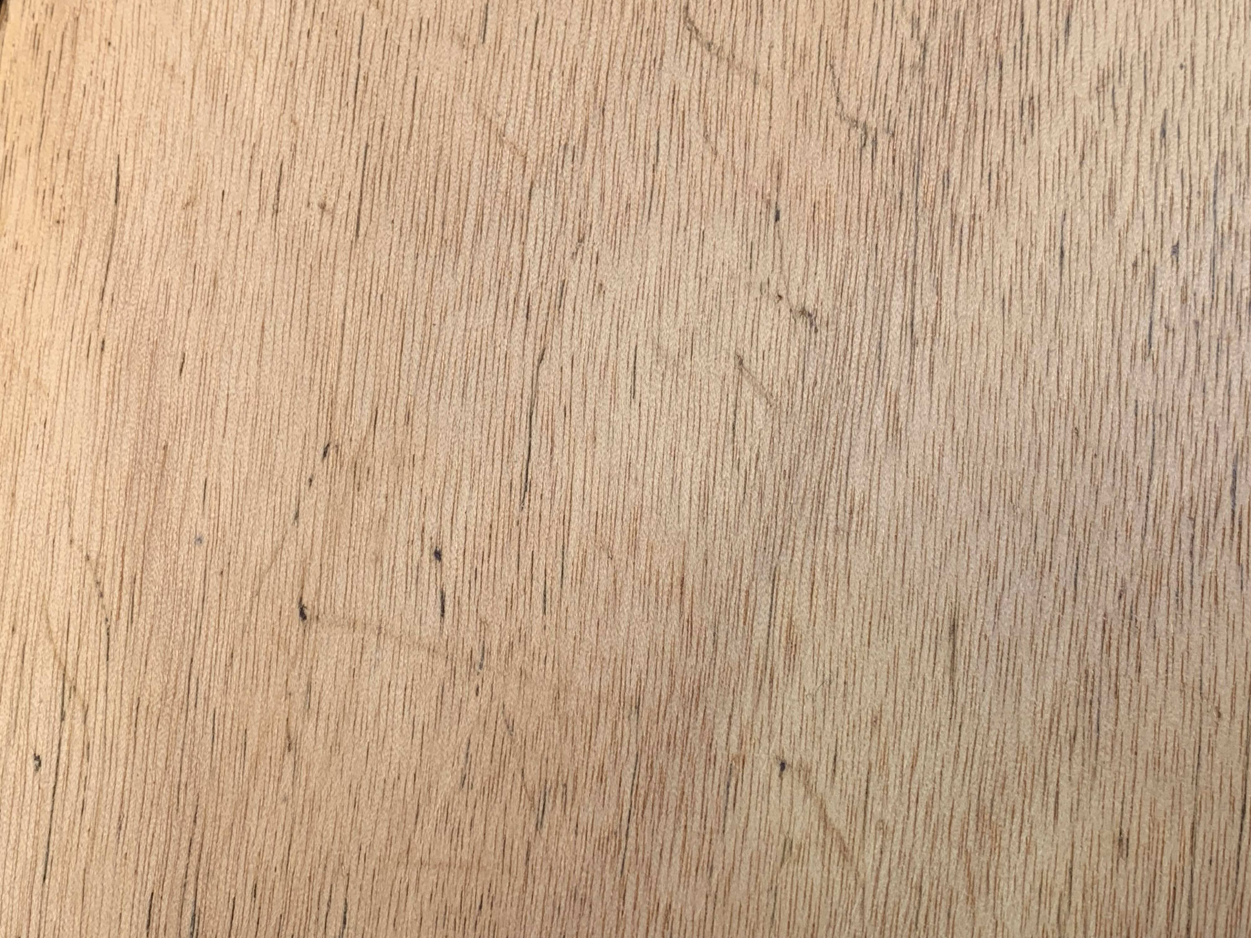 Vintage chest of drawers with compass feet, solid raw beech, 1960s