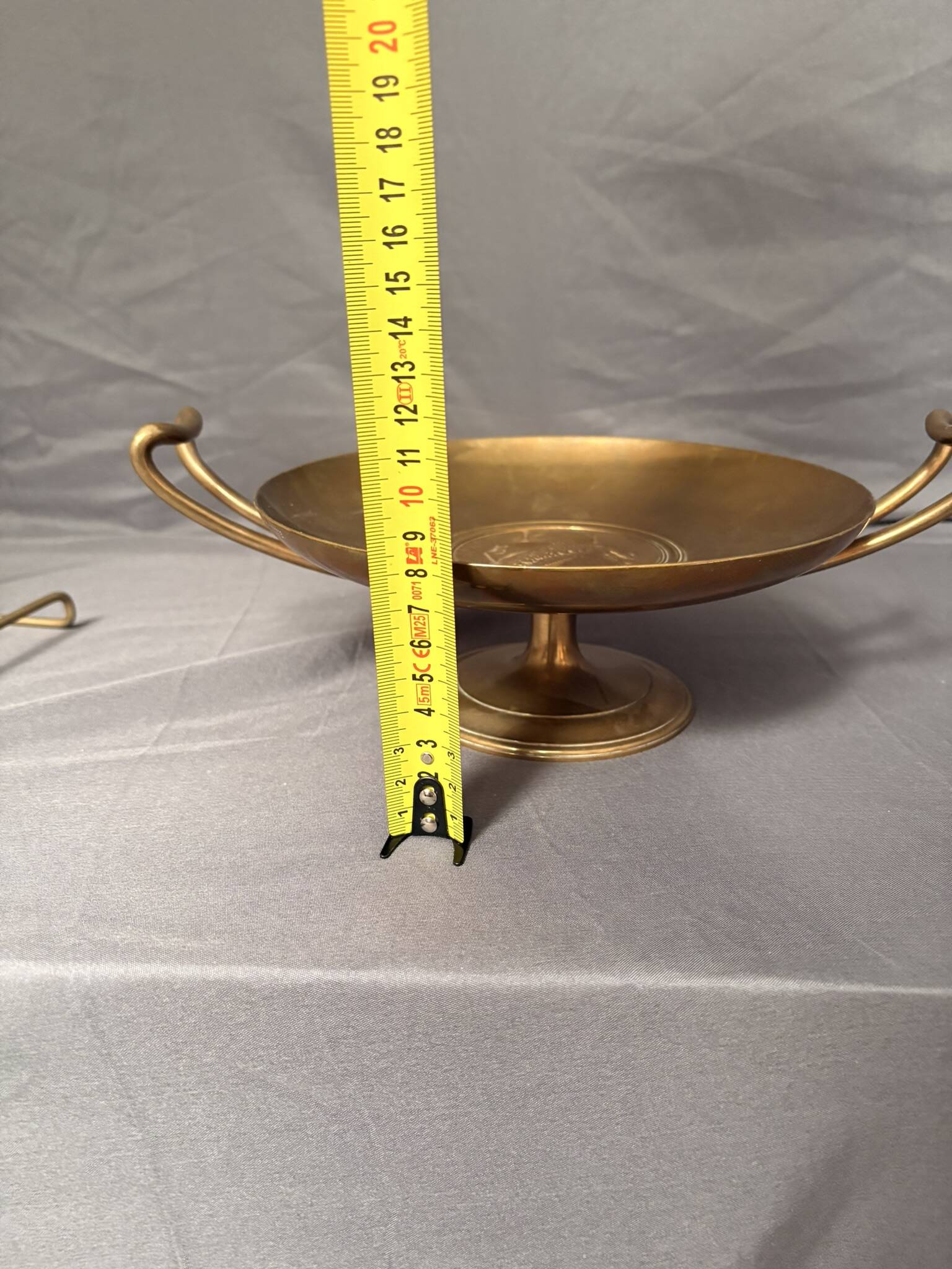 Antique Gilded Bronze Cup 19th Century Barbedienne, Relief of Juno after Levillain