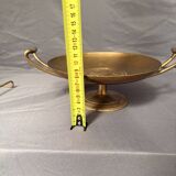 Antique Gilded Bronze Cup 19th Century Barbedienne, Relief of Juno after Levillain