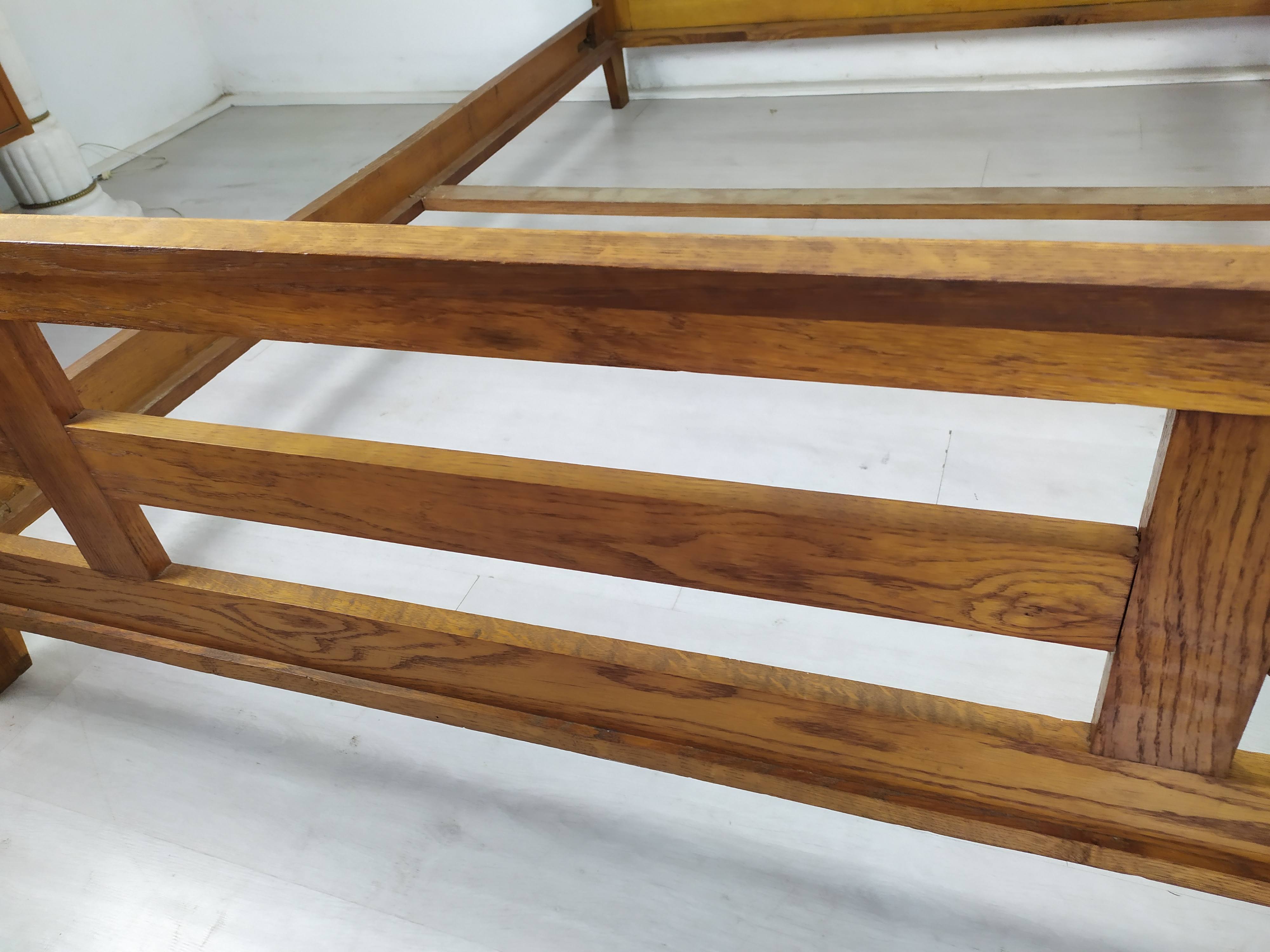 Bed 140 vintage oak