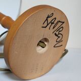 “Bamboo” lamp in vintage turned wood