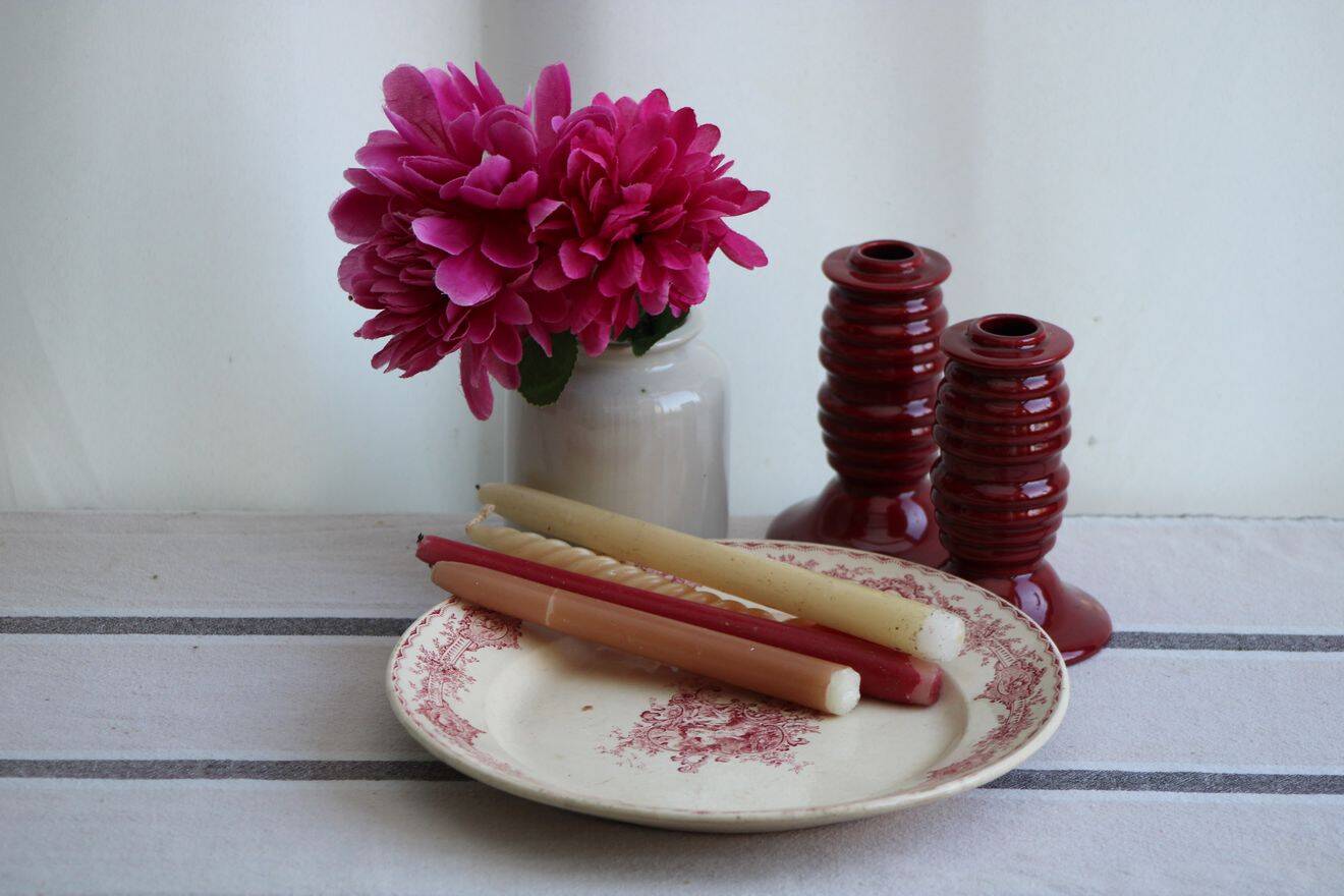 Old ironstone serving dish