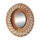 Rattan Mirror