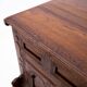 Baroque wooden chest from 1781.
