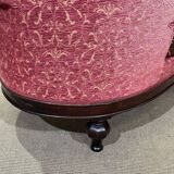 19th century English mahogany bench