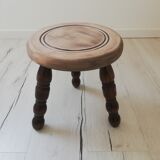 Vintage tripod stool