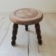 Tabouret tripode vintage