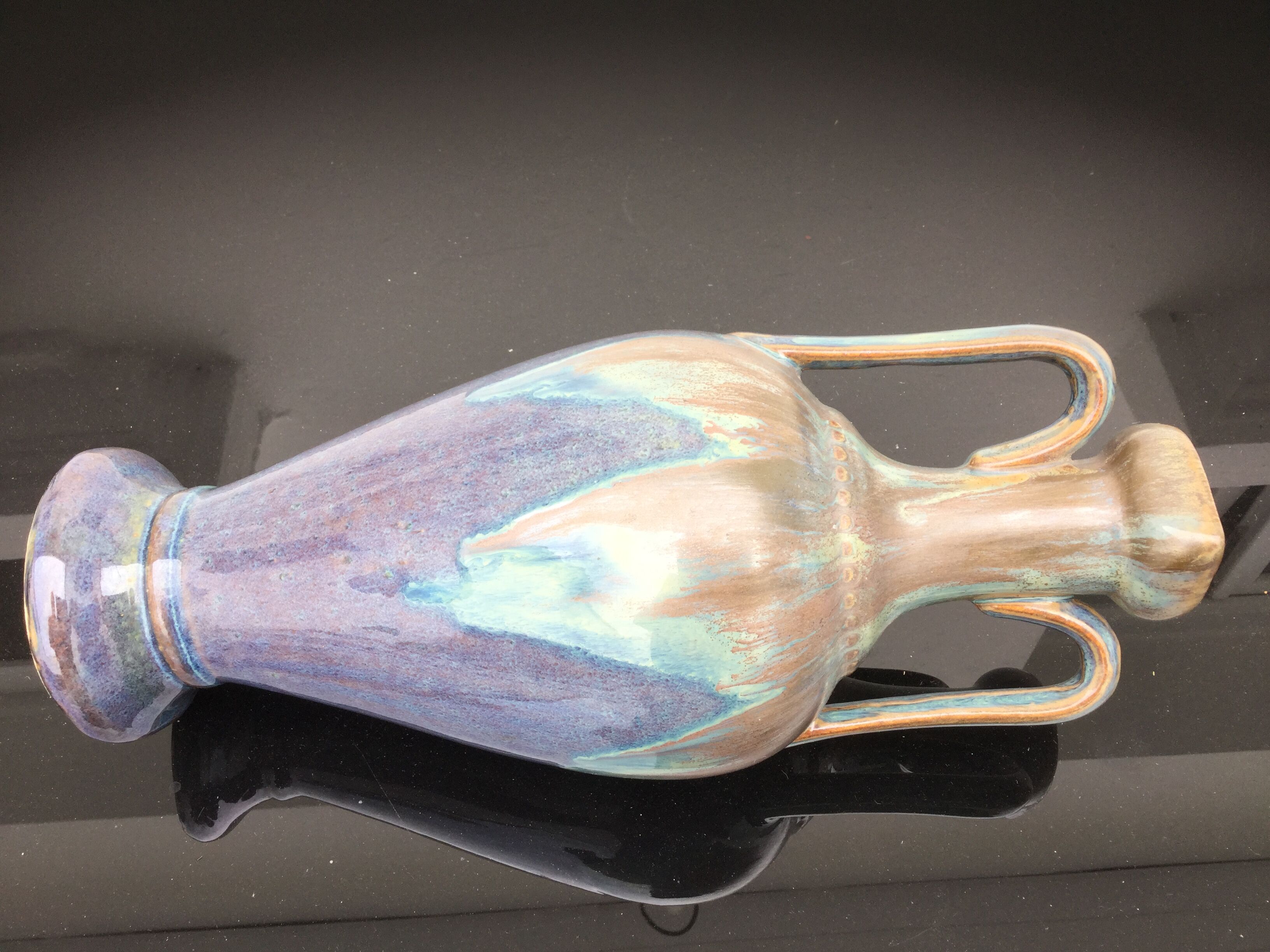 Vase amphora In sandstone Cointreau