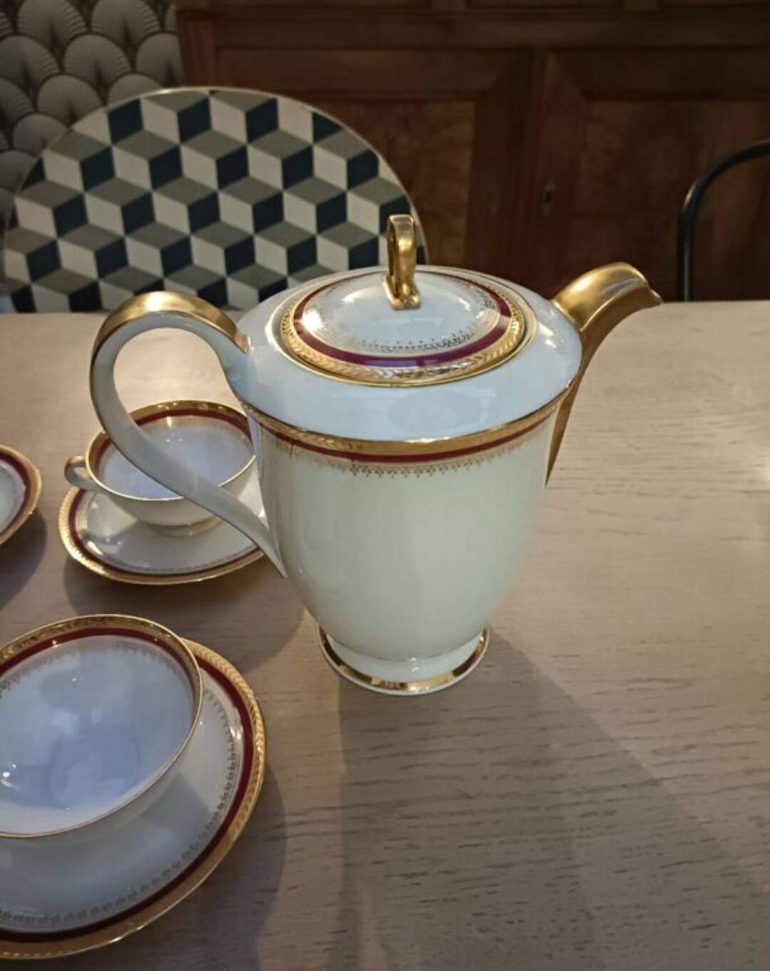 Tea or coffee service, Limoges, Chastagner