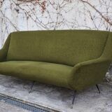 Curved sofa by Gigi Radice for Minotti, 1950