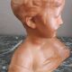 Child bust in terracotta 1950s