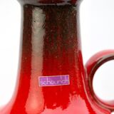 Set of 3 vintage vases, Scheurich, W-Germany, 1960