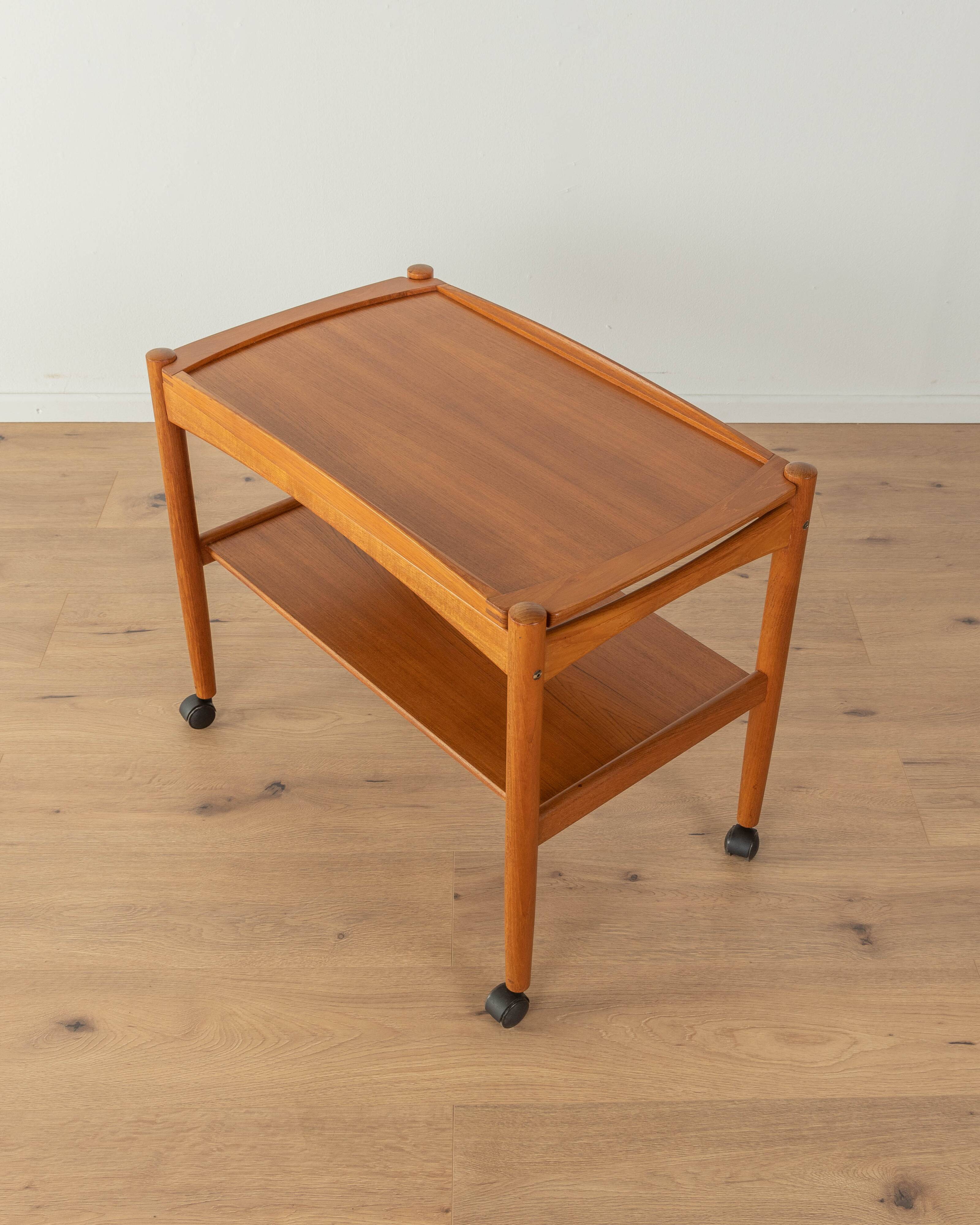 1960s serving trolley, Poul Hundevad