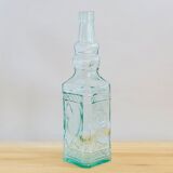 Vintage octopus glass decanter bottle