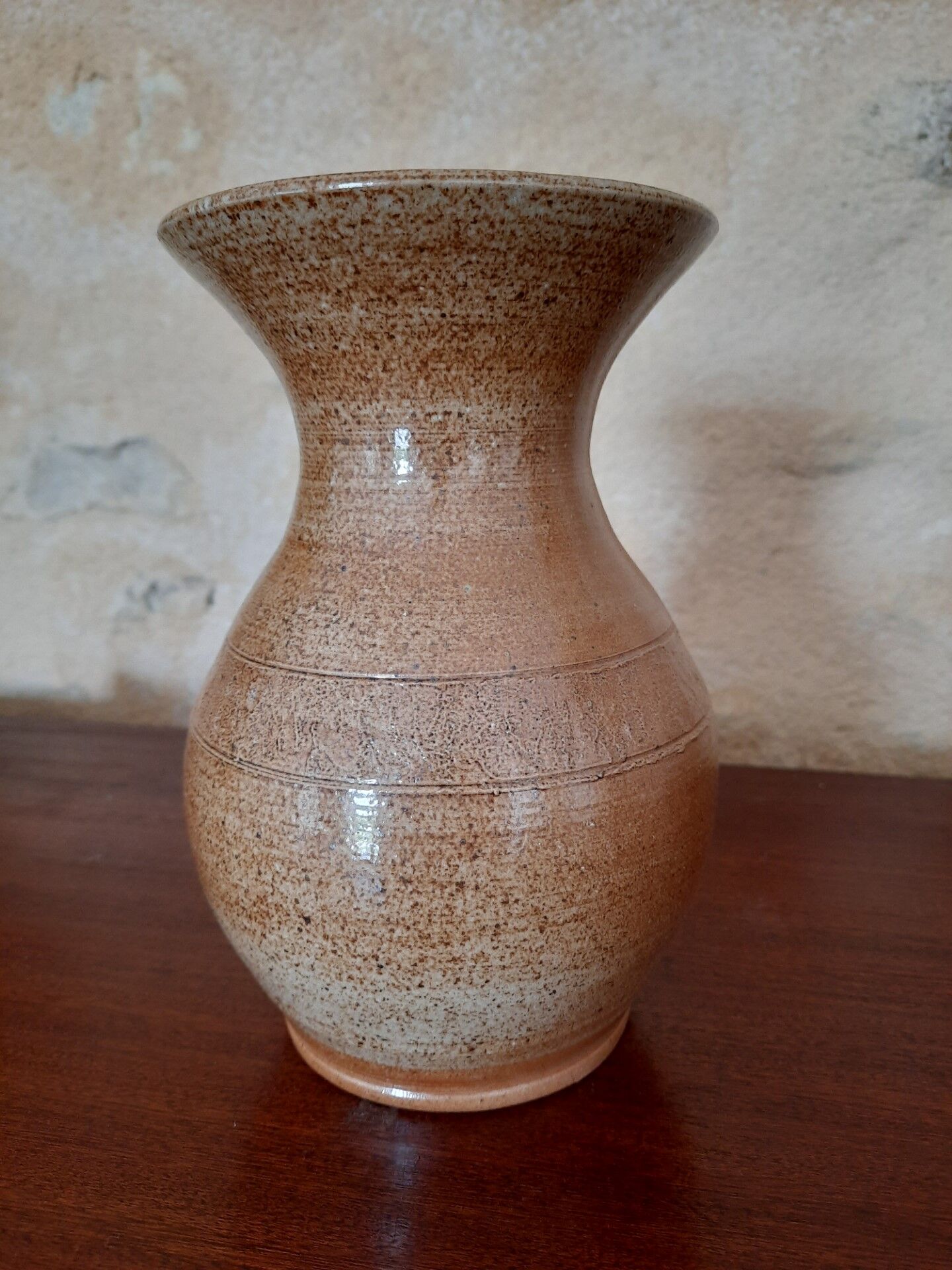 Sandstone vase