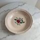 Presentation plate Sarreguemines and Digoin hand-painted