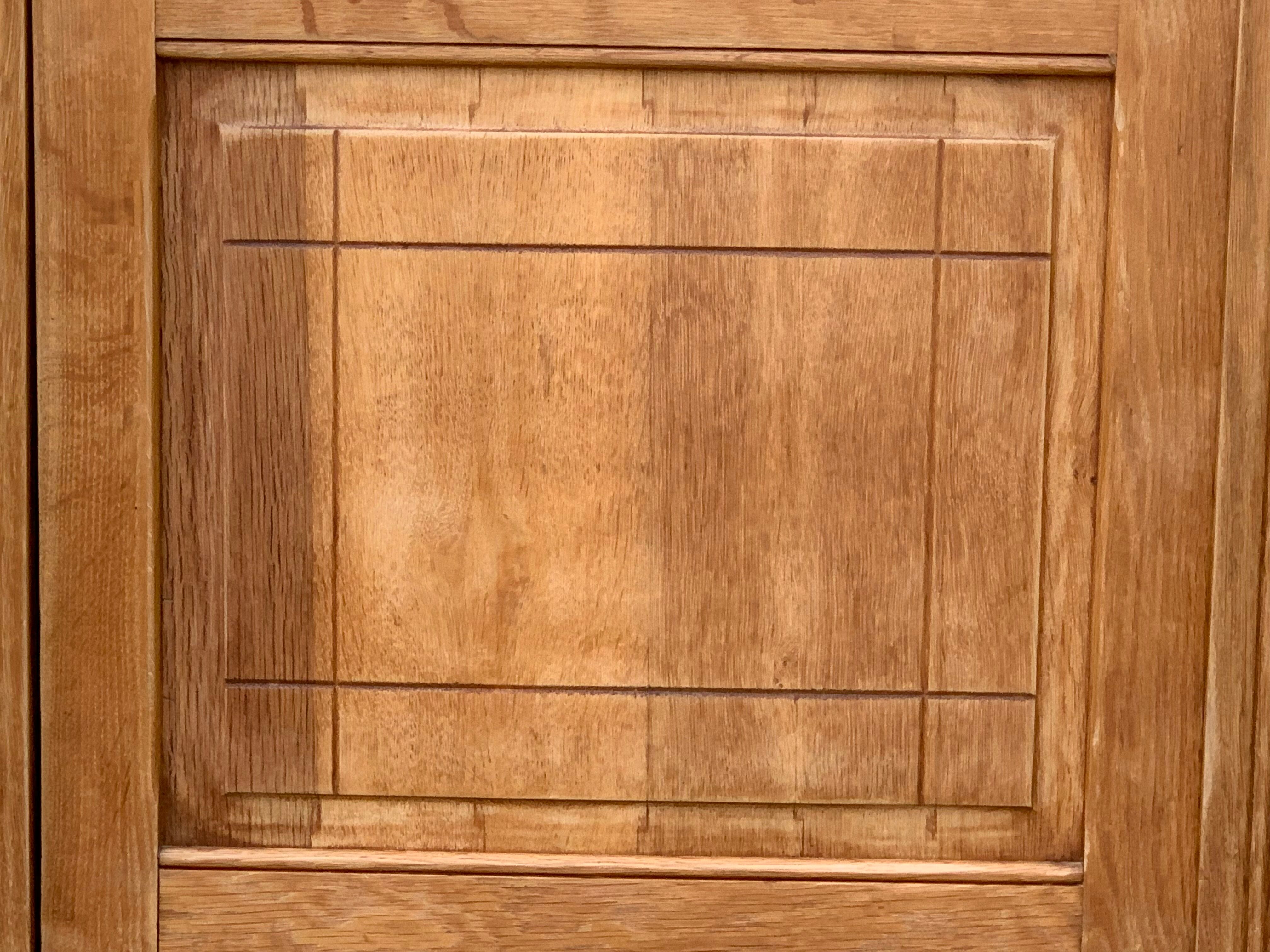 Parisian glazed wardrobe raw wood 1930