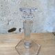 Hexagonal glass candle holder