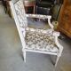Armchair Louis XVl grey of the Xlx th century n°1