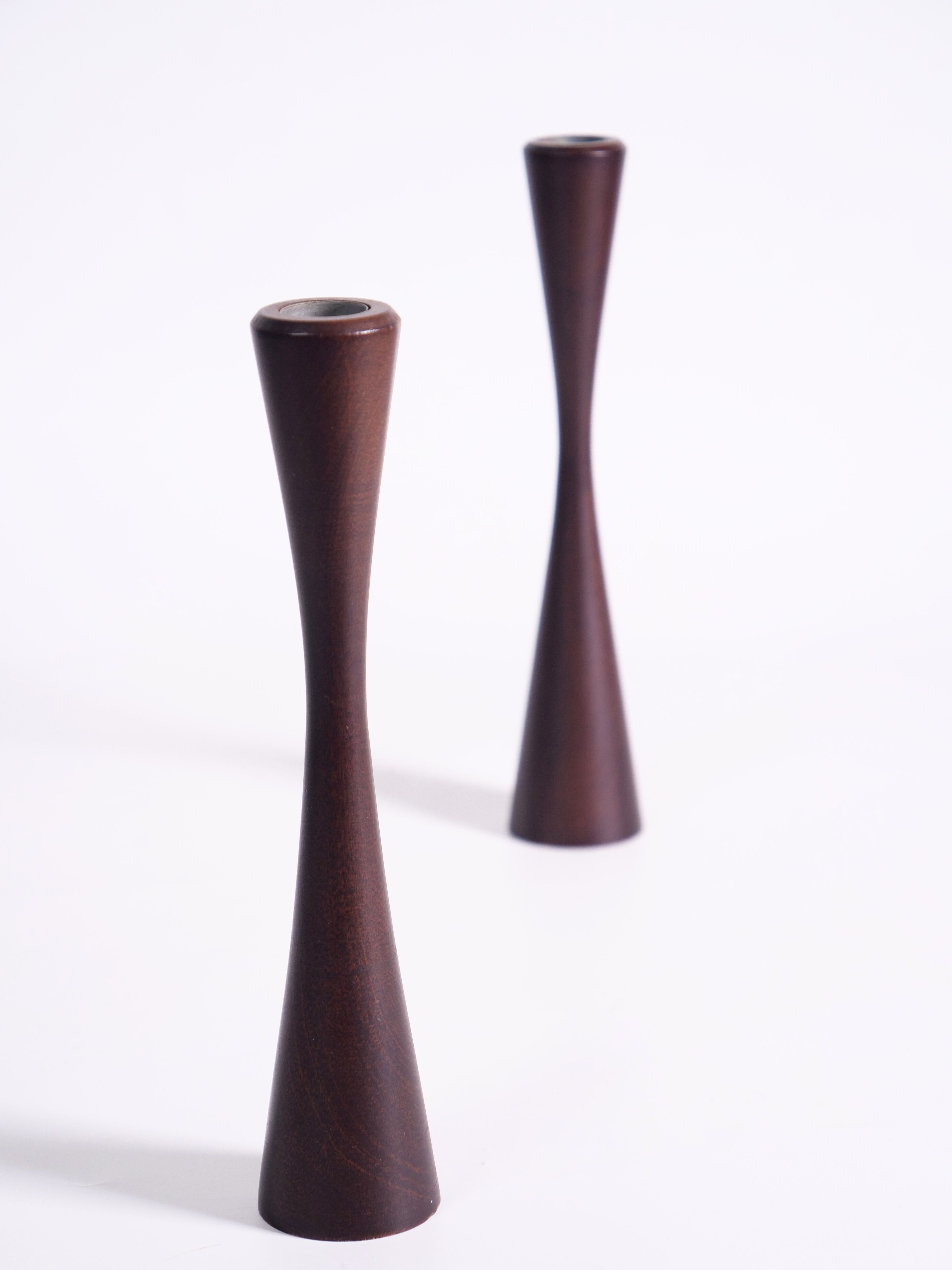 Scandinavian teak chandeliers