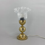 Mid century table lamp by kamenický šenov, labeled, 1960's