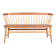 Sofa, teak, "fanett", the Wigell brothers, 1900s.