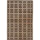 Tapis vintage turc de oushak tissé à la main 122x190 cm