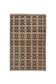 Vintage Turkish rug from Oushak, hand-woven 122x190 cm