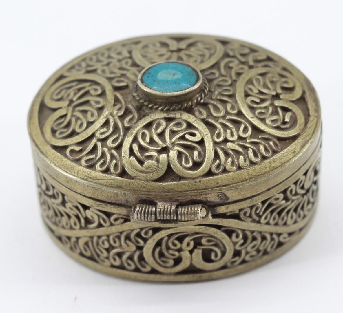 Ethnic filigree jewelry box