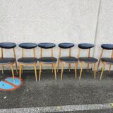 6 Baumann chairs