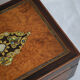Victorian jewellery box in amboyna