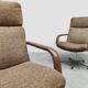 Dutch vintage design channel desk chair Artifort Geoffrey Harcourt