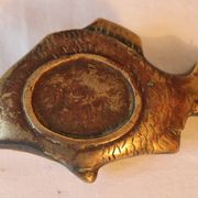 Brass ashtray