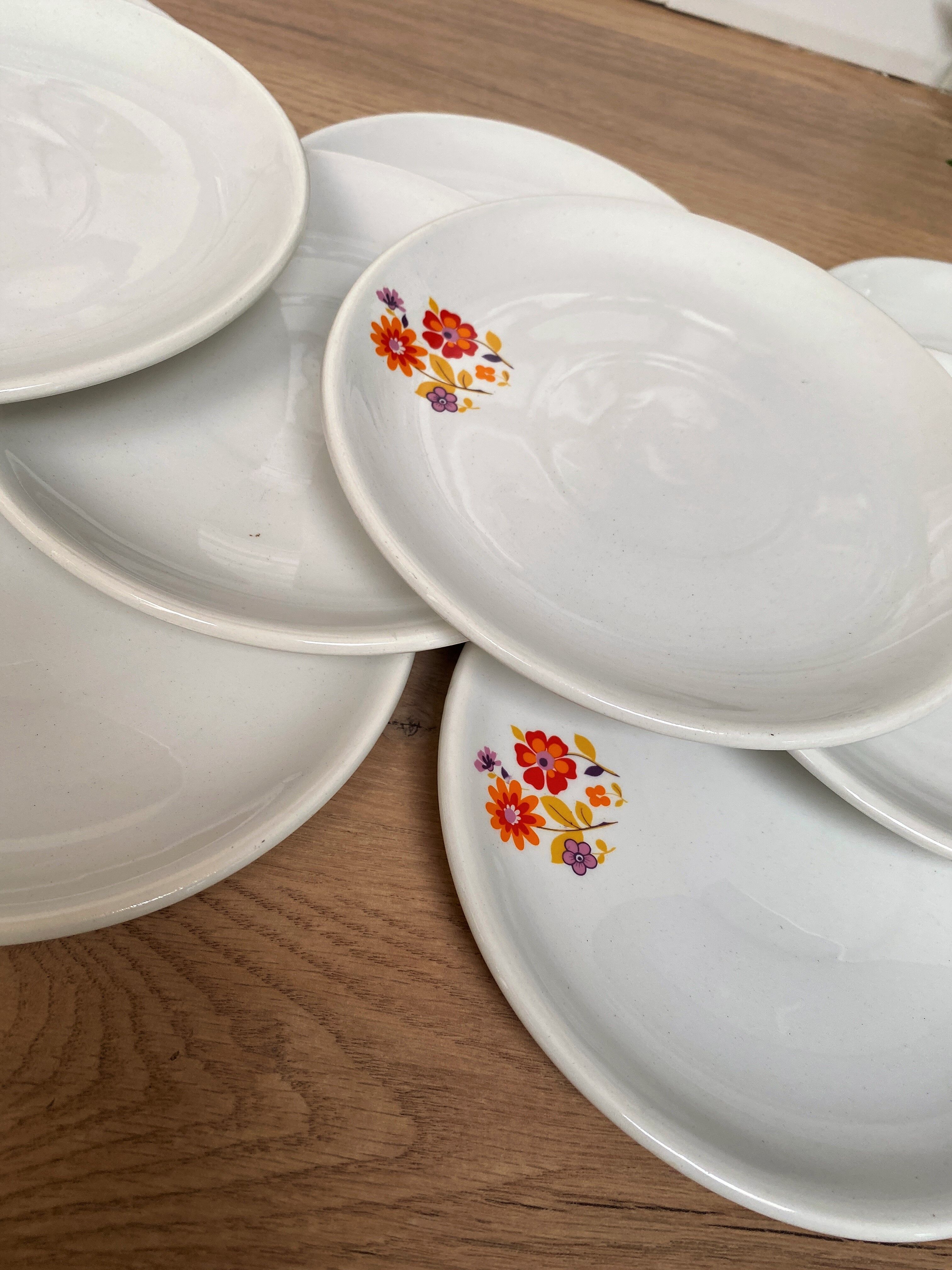 Set de 6 assiettes à dessert Moulin des Loups